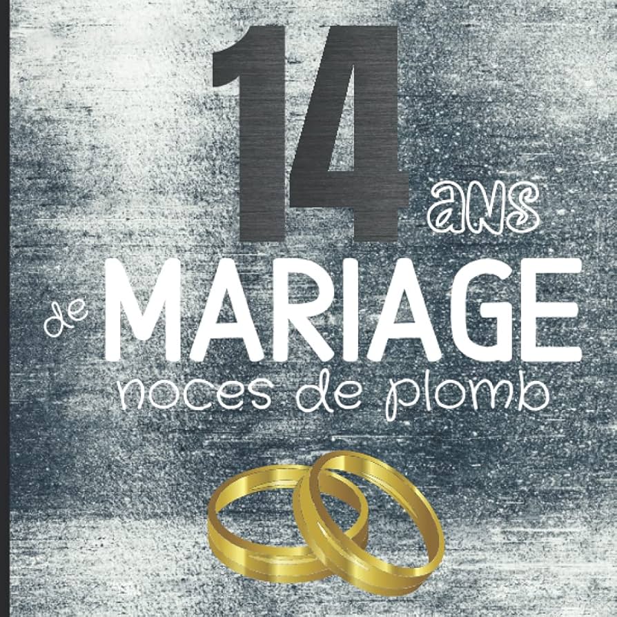 14 ans de mariage : noces de plomb symboles et idées de célébration originale