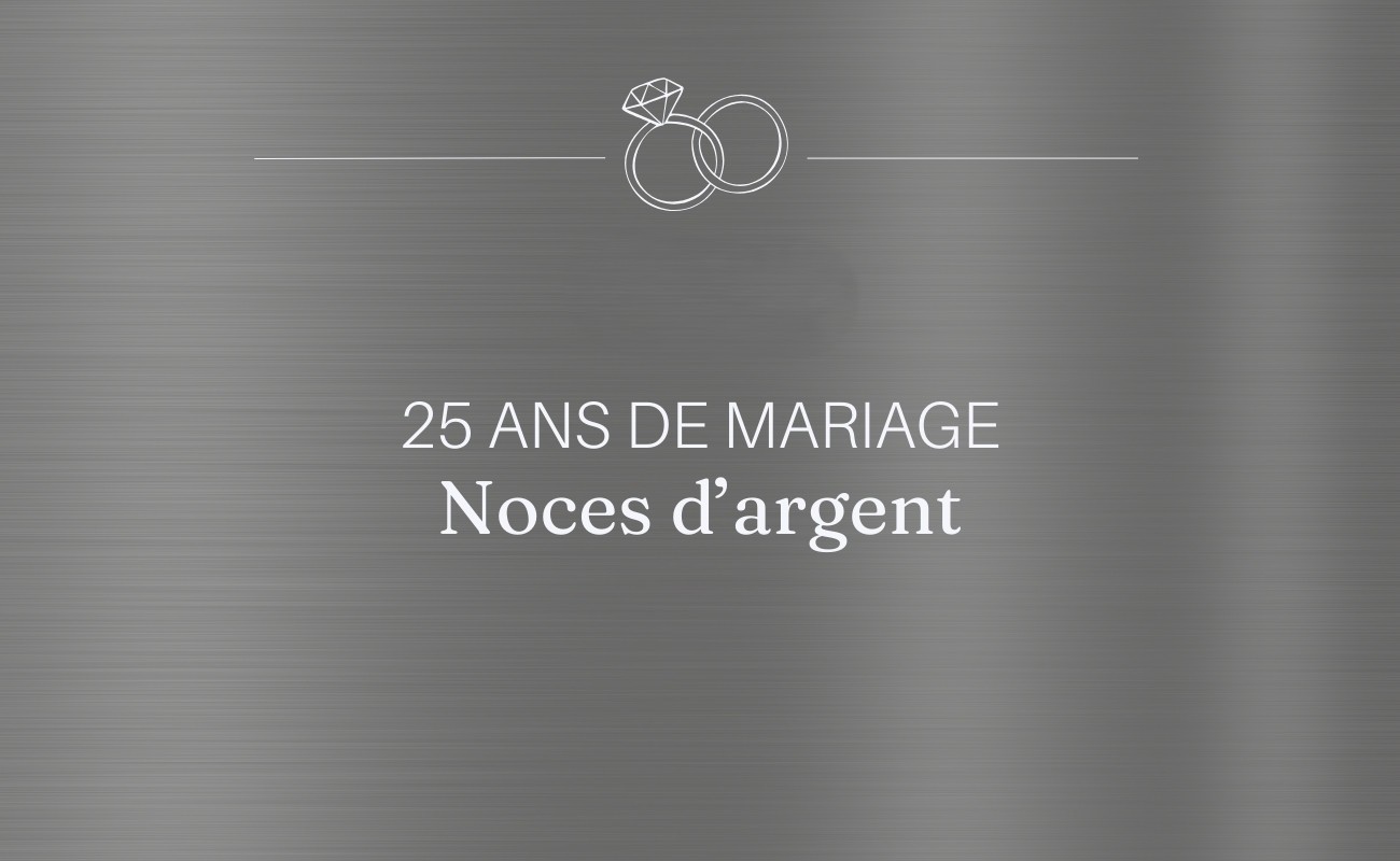 25 ans de mariage : noces d’argent, traditions et inspirations élégantes