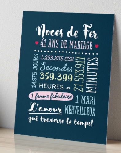 41 ans de mariage : noces de fer traditions et idées pour marquer l’occasion